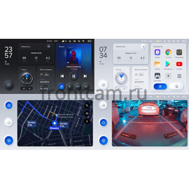 Lada Granta FL I 2018-2022 Teyes X1 9 дюймов 2/32 RM-9090 на на Android 10 (4G-SIM, DSP)