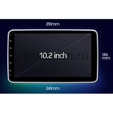 1 DIN Teyes CC3 с поворотным экраном (Rotatable Screen Universal) 4/32 10 дюймов на Android 10 (4G-SIM, DSP, QLed)