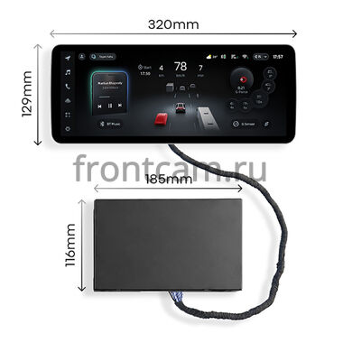Mercedes-Benz V (w447) 2020-2026 Teyes CC4 Pro 12.3 8/128 Split System RM-1242 на Android 13 (4G-SIM, DSP, QLed)