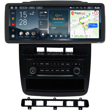 Volkswagen Touareg 2 2010-2018 (для RNS 850) Teyes CC4 12.3 8/128 RM-0219 на Android 14 (4G-SIM, DSP, QLed)