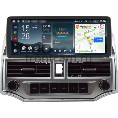 Toyota 4Runner 5 2009-2024 Teyes CC4 12.3 6/64 RM-0523 на Android 14 (4G-SIM, DSP, QLed)