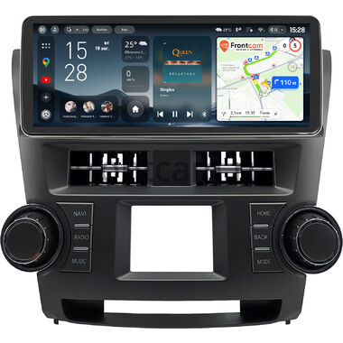 Toyota Highlander 2 (U40) 2007-2013 (Вид 1) Teyes CC4 Pro 12.3 12/256 Split System RM-0528 на Android 13 (4G-SIM, DSP, QLed)