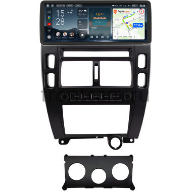 Hyundai Tucson 2004-2010 (черная) Teyes CC4 12.3 8/128 RM-0584 на Android 14 (4G-SIM, DSP, QLed)