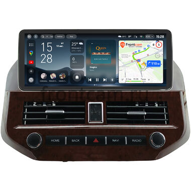 Mitsubishi Pajero 3, Montero 3 1999-2006 (под дерево) Teyes CC4 12.3 8/128 RM-0813 на Android 14 (4G-SIM, DSP, QLed)