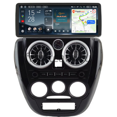 Lada Granta, Granta Sport 2011-2018, ВИС 2349 2013-2017 (черная, матовая) Teyes CC4 Pro 12.3 8/128 Split System RM-0873 на Android 13 (4G-SIM, DSP, QLed)