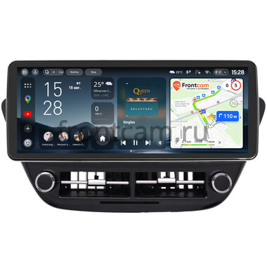Hyundai Solaris 2 2017-2020 (черная глянцевая) Teyes CC4 12.3 6/64 RM-1582 на Android 14 (4G-SIM, DSP, QLed)