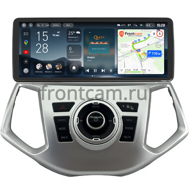 Ford Ecosport 2014-2018 (серебряная) Teyes CC4 12.3 8/128 RM-1636 на Android 14 (4G-SIM, DSP, QLed)