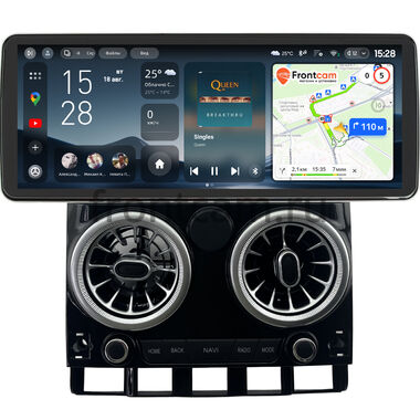 Volkswagen Touareg 2002-2010 (глянцевая) Teyes CC4 Pro 12.3 12/256 Split System RM-1640 на Android 13 (4G-SIM, DSP, QLed)