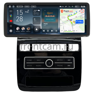 Volkswagen Touareg 2 2010-2018 (для авто с RCD 550) Teyes CC4 Pro 12.3 8/128 Split System RM-1665 на Android 13 (4G-SIM, DSP, QLed)