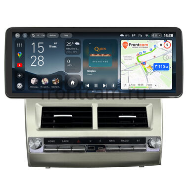 Toyota Camry XV40 2006-2011 (вид 1)  Teyes CC4 Pro 12.3 8/128 Split System RM-1666 на Android 13 (4G-SIM, DSP, QLed)