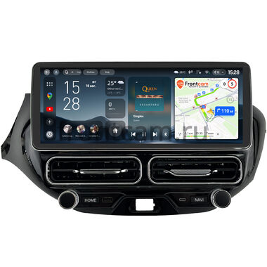 Lada Vesta SW Cross, Vesta 2015-2022 (для авто без Enjoy, Вид 3)  Teyes CC4 Pro 12.3 8/128 Split System RM-1687 на Android 13 (4G-SIM, DSP, QLed)