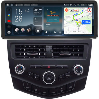 Honda Accord 7 2002-2008 Teyes CC4 12.3 6/64 RM-2286 на Android 14 (4G-SIM, DSP, QLed)