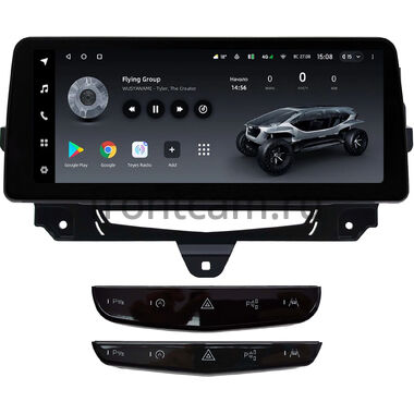 Cadillac XT5 2016-2024, XT6 2019-2024 12.3 дюйма Teyes LUX ONE 4/32 RM-0403 на Android 10 (4G-SIM, 4/32, DSP, QLed) BMW Style