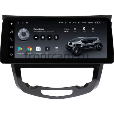 Nissan Qashqai 2, X-Trail (T32) 2013-2022 (авто с климат-контролем) 12.3 дюйма Teyes LUX ONE 6/128 RM-1009/1010 на Android 10 (4G-SIM, 6/128, DSP, QLed) BMW Style