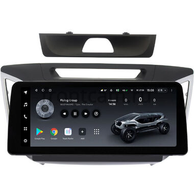 Hyundai Creta 2016-2021 12.3 дюйма Teyes LUX ONE 4/32 RM-1028 на Android 10 (4G-SIM, 4/32, DSP, QLed) BMW Style