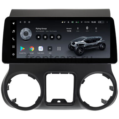 Jeep Wrangler 3 (JK) 2014-2018 12.3 дюйма Teyes LUX ONE 4/32 RM-1295 на Android 10 (4G-SIM, 4/32, DSP, QLed) BMW Style