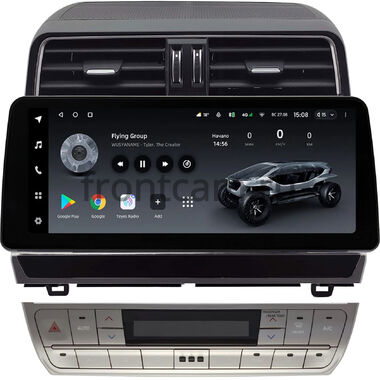 Toyota Land Cruiser Prado 150 2009-2024 12.3 дюйма Teyes LUX ONE 4/32 RM-2232 на Android 10 (4G-SIM, 4/32, DSP, QLed) BMW Style