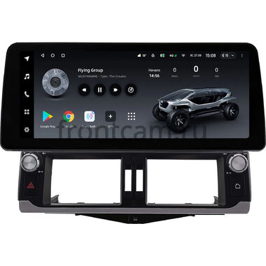 Toyota Land Cruiser Prado 150 2013-2017 (Тип 2) 12.3 дюйма Teyes LUX ONE 6/128 RM-2541 на Android 10 (4G-SIM, 6/128, DSP, QLed) BMW Style