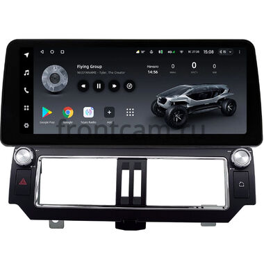 Toyota Land Cruiser Prado 150 2013-2017 (Тип 1) 12.3 дюйма Teyes LUX ONE 4/32 RM-3047 на Android 10 (4G-SIM, 4/32, DSP, QLed) BMW Style