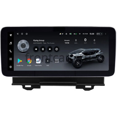 Honda Vezel 2, HR-V 3 2021-2024 12.3 дюйма Teyes LUX ONE (Round Corner) 6/128 RM-0182 на Android 10 (4G-SIM, 6/128, DSP, QLed) Mercedes Style