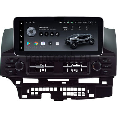 Mitsubishi Lancer 10 2007-2017 12.3 дюйма Teyes LUX ONE 360 6/128 RM-0525 на Android 10 (4G-SIM, 6/128, DSP, QLed) Mercedes Style