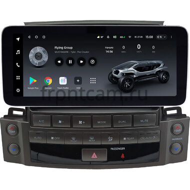 Lexus LX 570 2007-2015 (для любой комплектации) 12.3 дюйма Teyes LUX ONE (Round Corner) 6/128 RM-0546 на Android 10 (4G-SIM, 6/128, DSP, QLed) Mercedes Style