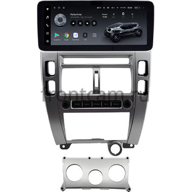 Hyundai Tucson 2004-2010 (серебрянная) 12.3 дюйма Teyes LUX ONE (Round Corner) 6/128 RM-0586 на Android 10 (4G-SIM, 6/128, DSP, QLed) Mercedes Style