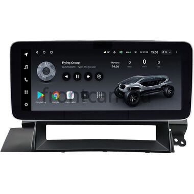 Mazda 3 (BK) 2003-2009 12.3 дюйма Teyes LUX ONE (Round Corner) 6/128 RM-0766 на Android 10 (4G-SIM, 6/128, DSP, QLed) Mercedes Style