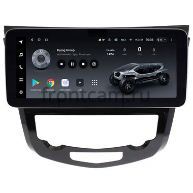 Nissan Qashqai 2, X-Trail (T32) 2013-2022 (авто с климат-контролем) 12.3 дюйма Teyes LUX ONE (Round Corner) 6/128 RM-1009/1010 на Android 10 (4G-SIM, 6/128, DSP, QLed) Mercedes Style