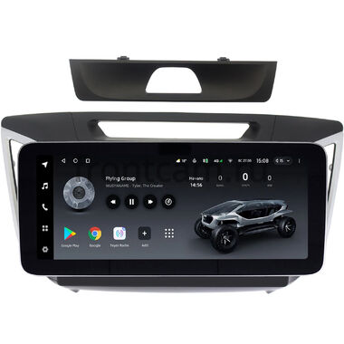 Hyundai Creta 2016-2021 12.3 дюйма Teyes LUX ONE (Round Corner) 6/128 RM-1028 на Android 10 (4G-SIM, 6/128, DSP, QLed) Mercedes Style