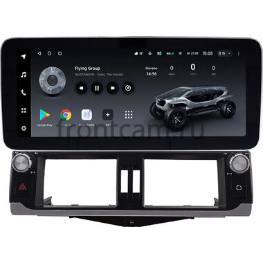 Toyota Land Cruiser Prado 150 2013-2017 (Тип 2) 12.3 дюйма Teyes LUX ONE (Round Corner) 6/128 RM-2541 на Android 10 (4G-SIM, 6/128, DSP, QLed) Mercedes Style