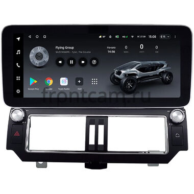 Toyota Land Cruiser Prado 150 2013-2017 (Тип 1) 12.3 дюйма Teyes LUX ONE (Round Corner) 6/128 RM-3047 на Android 10 (4G-SIM, 6/128, DSP, QLed) Mercedes Style