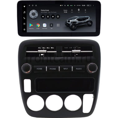 Honda CR-V 1995-2001 12.3 дюйма Teyes LUX ONE 360 6/128 RM-0834 на Android 10 (4G-SIM, 6/128, DSP, QLed) Mercedes Style