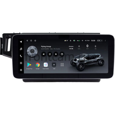 Honda Jazz 3 2014-2020 12.3 дюйма Teyes LUX ONE 360 6/128 RM-0836 на Android 10 (4G-SIM, 6/128, DSP, QLed) Mercedes Style