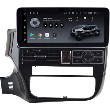 Mitsubishi Outlander 3 2012-2024 12.3 дюйма Teyes LUX ONE 360 6/128 RM-0875 на Android 10 (4G-SIM, 6/128, DSP, QLed) Mercedes Style