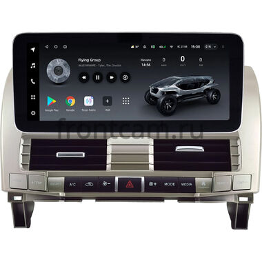 Lexus RX 300, RX 330, RX 350, RX 400h 2003-2009 (для любой комплектации, золотистая) 12.3 дюйма Teyes LUX ONE 360 6/128 RM-0932 на Android 10 (4G-SIM, 6/128, DSP, QLed) Mercedes Style