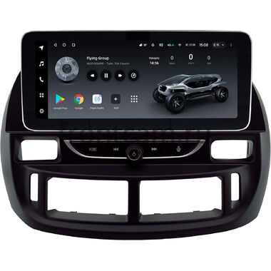 Toyota Estima 2 2000-2006 (правый руль) 12.3 дюйма Teyes LUX ONE (Round Corner) 6/128 RM-0995 на Android 10 (4G-SIM, 6/128, DSP, QLed) Mercedes Style