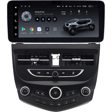 Honda Accord 7 2002-2008 12.3 дюйма Teyes LUX ONE (Round Corner) 6/128 RM-1415 на Android 10 (4G-SIM, 6/128, DSP, QLed) Mercedes Style