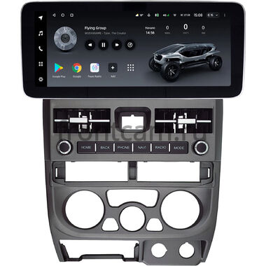 Isuzu D-Max 2002-2012 12.3 дюйма Teyes LUX ONE 360 6/128 RM-1535 на Android 10 (4G-SIM, 6/128, DSP, QLed) Mercedes Style