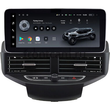 Ford Fiesta (Mk6) 2008-2019 (черная) 12.3 дюйма Teyes LUX ONE 360 6/128 RM-1539 на Android 10 (4G-SIM, 6/128, DSP, QLed) Mercedes Style