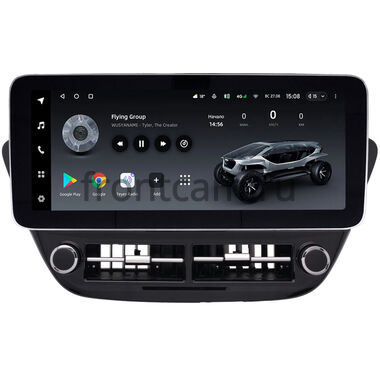 Hyundai Solaris 2 2017-2020 (черная глянцевая) 12.3 дюйма Teyes LUX ONE 360 6/128 RM-1582 на Android 10 (4G-SIM, 6/128, DSP, QLed) Mercedes Style