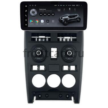 Lada Priora 2007-2013 (черная, матовая) 12.3 дюйма Teyes LUX ONE (Round Corner) 6/128 RM-1644 на Android 10 (4G-SIM, 6/128, DSP, QLed) Mercedes Style