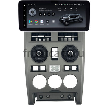 Lada Priora 2007-2013 (серая) 12.3 дюйма Teyes LUX ONE 360 6/128 RM-1645 на Android 10 (4G-SIM, 6/128, DSP, QLed) Mercedes Style