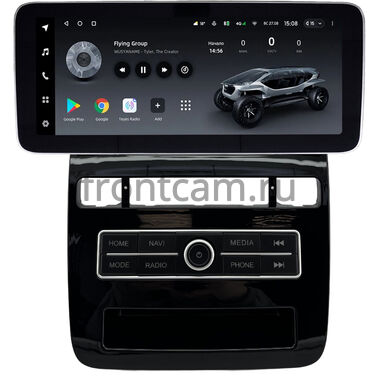 Volkswagen Touareg 2 2010-2018 (для авто с RCD 550) 12.3 дюйма Teyes LUX ONE (Round Corner) 6/128 RM-1665 на Android 10 (4G-SIM, 6/128, DSP, QLed) Mercedes Style
