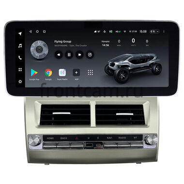 Toyota Camry XV40 2006-2011 (вид 1)  12.3 дюйма Teyes LUX ONE 360 6/128 RM-1666 на Android 10 (4G-SIM, 6/128, DSP, QLed) Mercedes Style