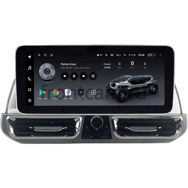 Jeep Grand Cherokee 4 (WK2) 2010-2013 12.3 дюйма Teyes LUX ONE (Round Corner) 6/128 RM-1689 на Android 10 (4G-SIM, 6/128, DSP, QLed) Mercedes Style