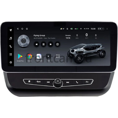 Chevrolet Camaro 6 2015-2023 (Тип A) 12.3 дюйма Teyes LUX ONE (Round Corner) 6/128 RM-1709 на Android 10 (4G-SIM, 6/128, DSP, QLed) Mercedes Style