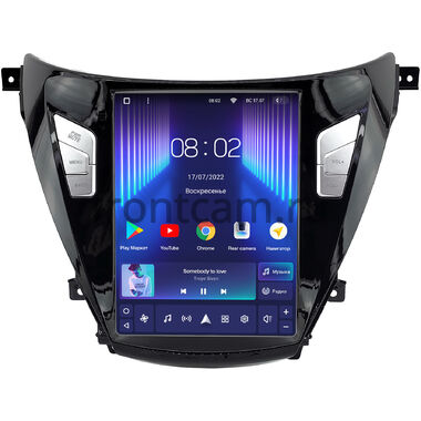 Hyundai Elantra 5 (MD) (2010-2014) (глянцевая) Teyes TPRO 2 DS (Tesla style) 9.7 дюймов 4/64 RM-1312-118 на Android 10 (4G-SIM, DSP, QLed)