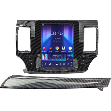 Mitsubishi Lancer 10 2007-2017 (карбон) Teyes TPRO 2 DS (Tesla style) 9.7 дюймов 4/32 RM-1312-192 на Android 10 (4G-SIM, DSP, QLed)