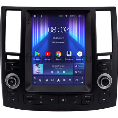 Infiniti FX35 (S50), FX45 (S50) 2006-2009 (черная) Teyes TPRO 2 DS (Tesla style) 9.7 дюймов 4/32 RM-1312-289 на Android 10 (4G-SIM, DSP, QLed)